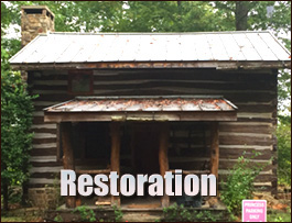 Historic Log Cabin Restoration  Meade County, Kentucky